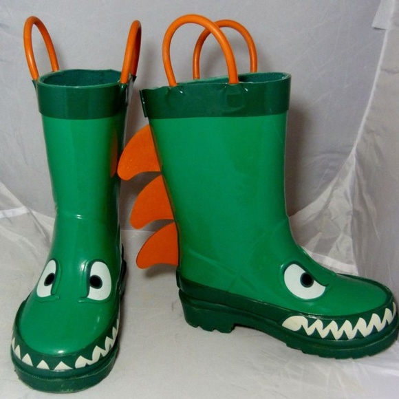 Target Kids Rain Boots M 7/8 - Picture 1 of 6